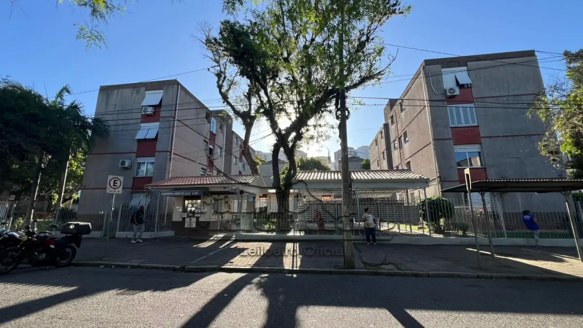 LOTE 001 - LEILÃO ON-LINE DE UM APARTAMENTO (DESOCUPADO) NO CONDOMÍNIO RESIDENCIAL JARDIM ITO EM PORTO ALEGRE