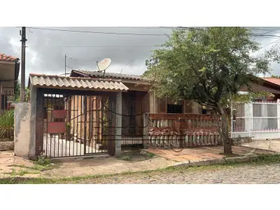 Lote 000 - leilão on-line de casa mista no bairro campina em são leopoldo aceita lance parcelado